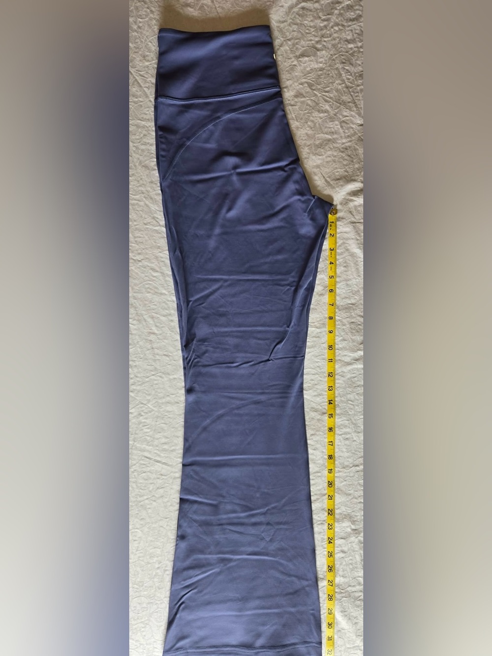 Lululemon Groove Super-High-Rise 32.5” Flared Pant in Water Drop Size 14 NWOT